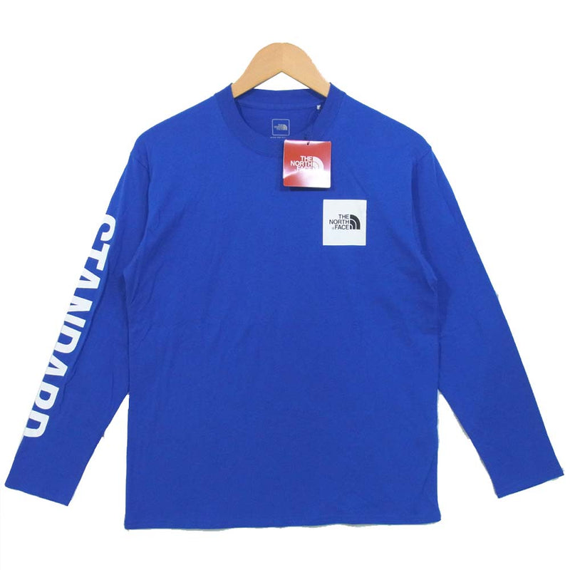 THE NORTH FACE ノースフェイス NT31910R STANDARD SLEEVE TEE スタンダード スリーブ Tシャツ  ブライトコバルト S【新古品】【未使用】【中古】