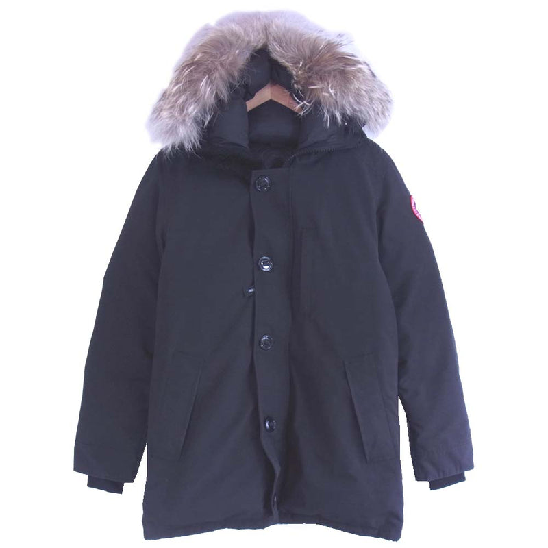 CANADA GOOSE カナダグース 3438JM 国内正規品 サザビーリーグタグ JASPER PARKA ジャスパー パーカー ダウン  ジャケット ブラック系 M【中古】