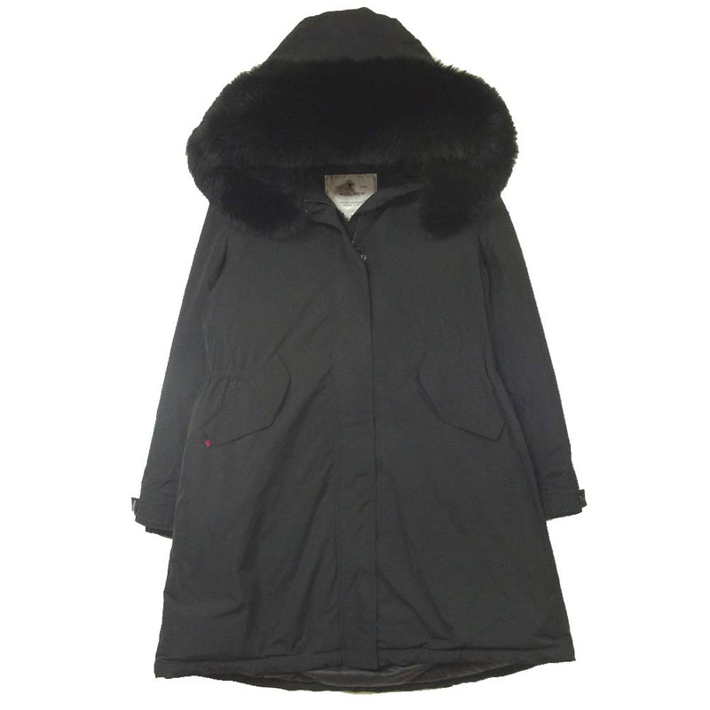 WOOLRICH ウールリッチ WWOU0157 KEYSTONE PARKA キーストーン パーカ ダウン コート ブラック系 S【美品】【中古】