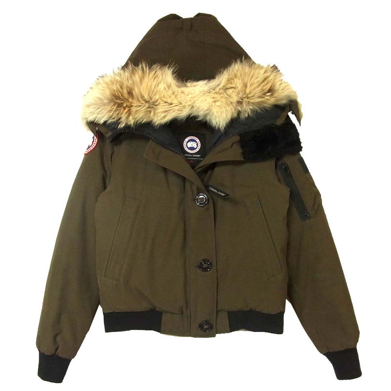 CANADA GOOSE カナダグース 7967JL 国内正規品 LABRADOR ラブラドール ダウン ジャケット カーキ系 S【中古】