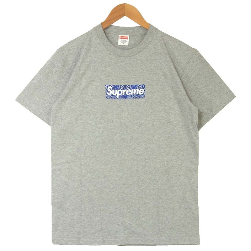 Supreme 19FW Bandana Box Logo Tee