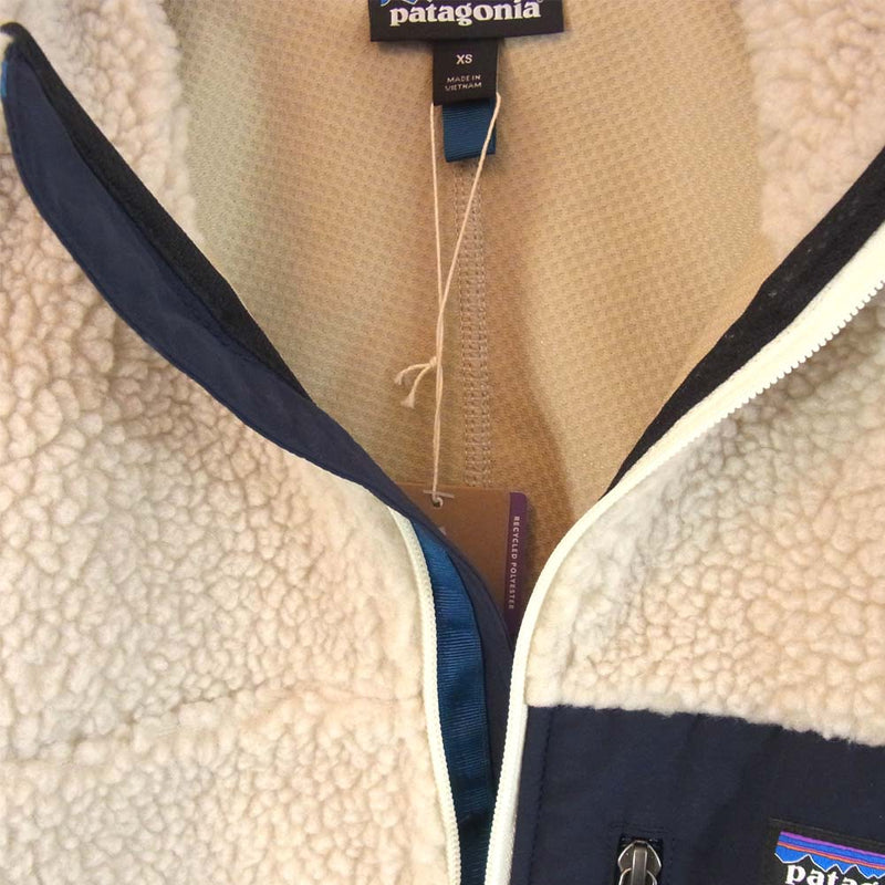 patagonia パタゴニア 23056 Classic Retro-X Jacket クラシック レトロ エックス ベージュ系  XS【新古品】【未使用】【中古】