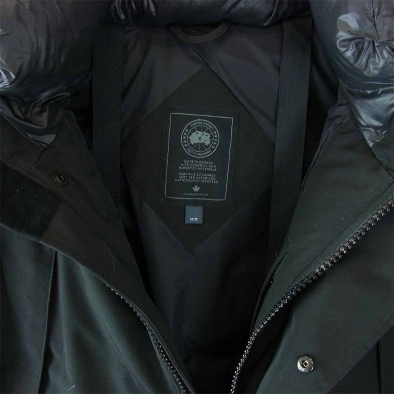 CANADA GOOSE カナダグース 19AW 2073MB BLACK LABEL ブラックラベル 国内正規品 SHERRIDON シェリドン  ダウン ジャケット ブラック系 M/M【美品】【中古】