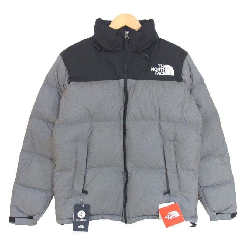 THE NORTH FACE ヌプシ ダウンジャケット ミックスグレー ザノース