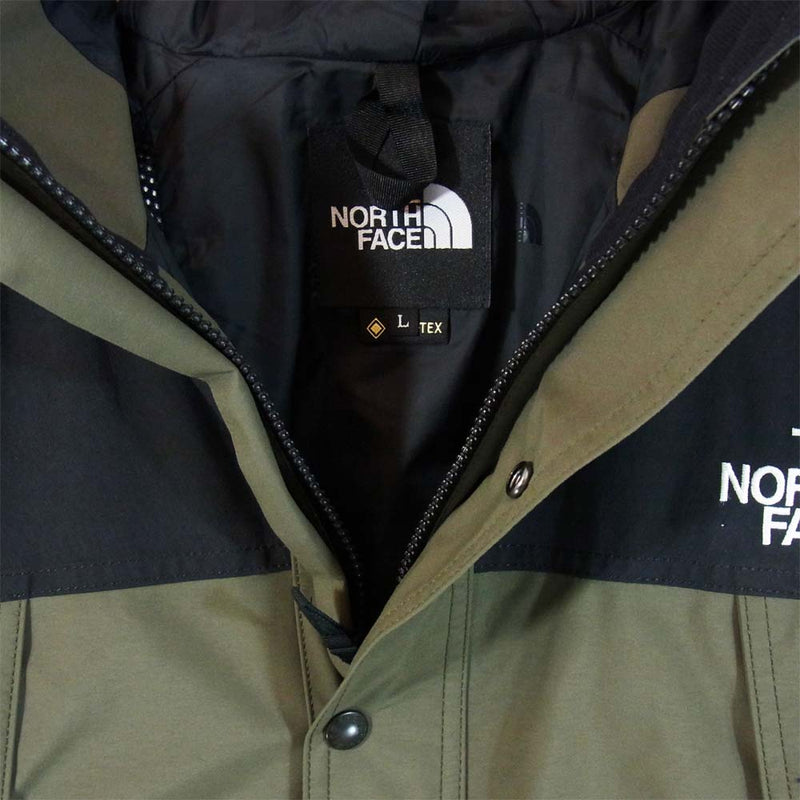 THE NORTH FACE ノースフェイス NP11834 国内正規品 Mountain Light Jacket マウンテン ライト ジャケット  ニュートープ カーキ系 L【美品】【中古】