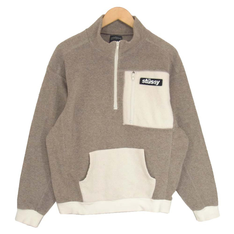 STUSSY ハーフジッププルオーバー | chicshabu.com