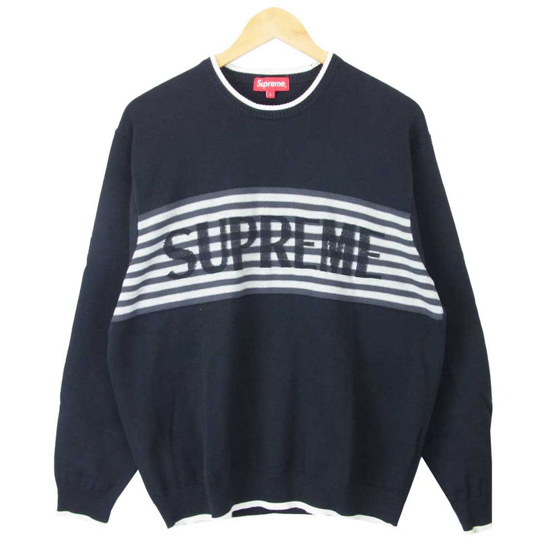 【激安大特価！】  supreme ストライプ　セーター ニット/セーター