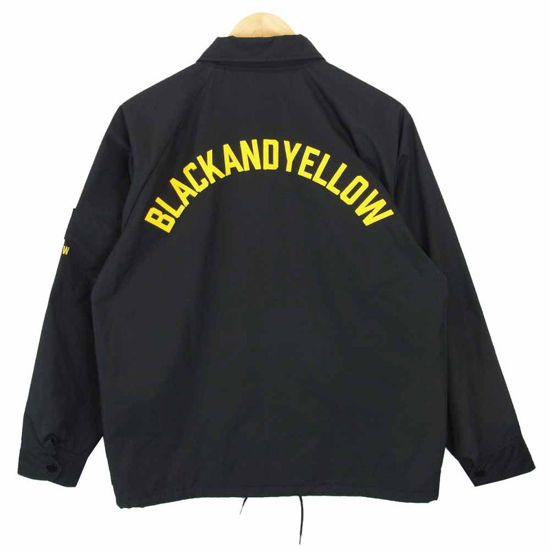 RATS ラッツ 21SS 21 SPJ-0101 BLACK & YELLOW COACH JACKET コーチ ジャケット ブラック系 イエロー系  M【新古品】【未使用】【中古】