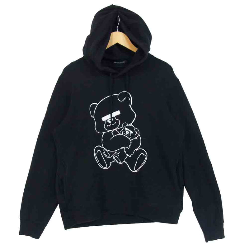 UNDERCOVER アンダーカバー UCA4892-02 目隠しベアー BASIC HOODIE UBEAR パーカー ブラック系 4【中古】