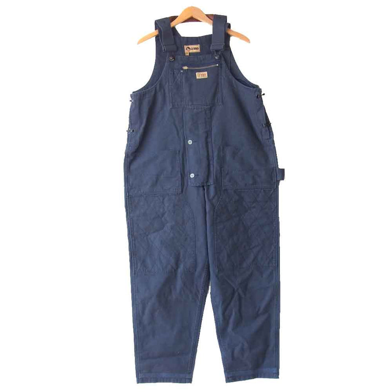 Nigel Cabourn ナイジェルケーボン LYBRO ライブロ オーバーオール ネイビー系 50【新古品】【未使用】【中古】