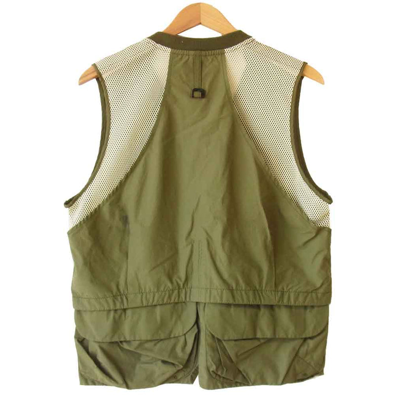 snowpeak スノーピーク JK-16SU103 フィッシング ベスト Fishing Vest カーキ系 M【中古】