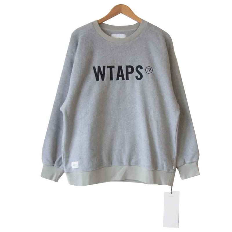 WTAPS ダブルタップス 19AW 192ATDT-CSM24 Downy 01 Crew Sweat