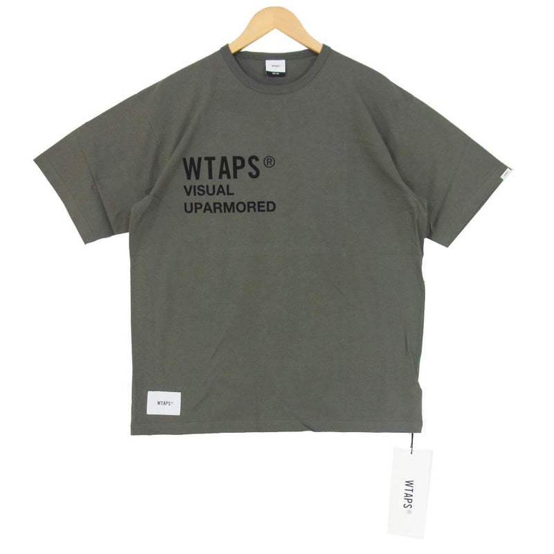 激安本物 ダブルタップス ロゴプリントTシャツ W taps tdh