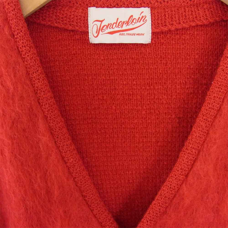 色々な TENDERLOIN MOHAIR CARDIGAN 当店一番人気】 モヘア