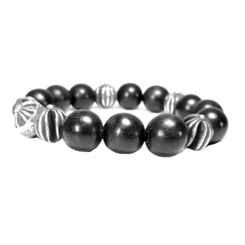 CHROME HEARTS クロムハーツ（原本無） 12mm BEAD ウッド ビーズ