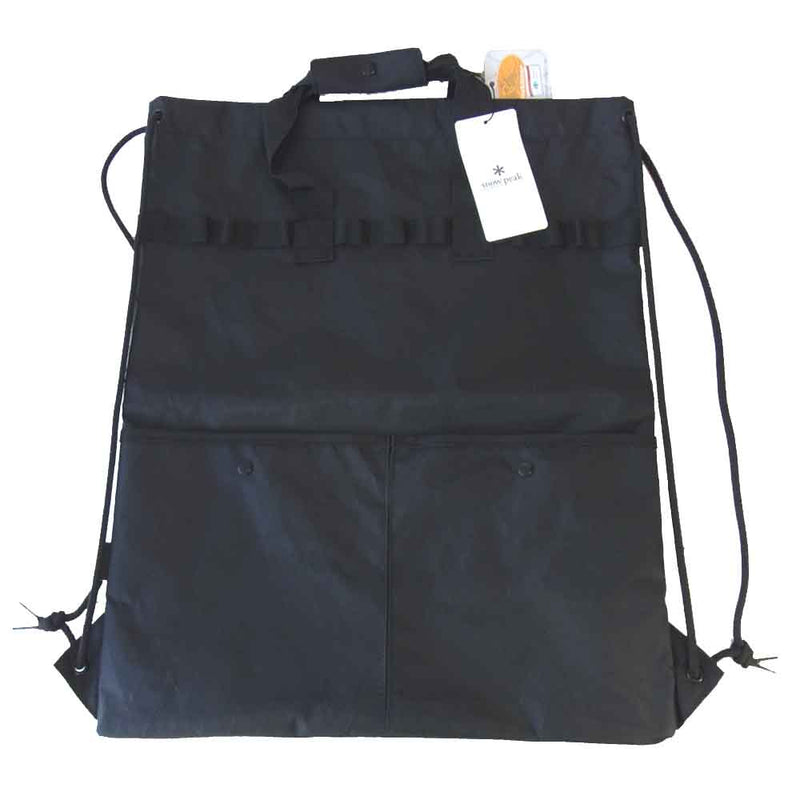 スノーピーク 完売品 X-Pac Nylon Apron One Black-