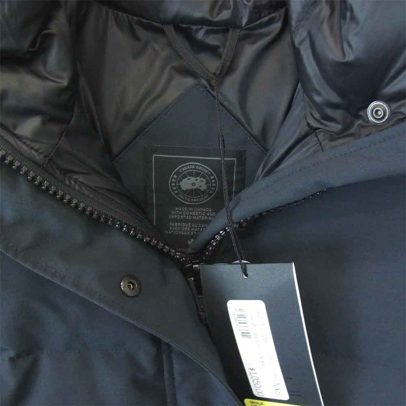 CANADA GOOSE カナダグース 3802LB SHELBURNE PARKA BLACK LABEL シェルバーン パーカ ダウン ジャケット  ブラック系 XXS 2XS【新古品】【未使用】【中古】