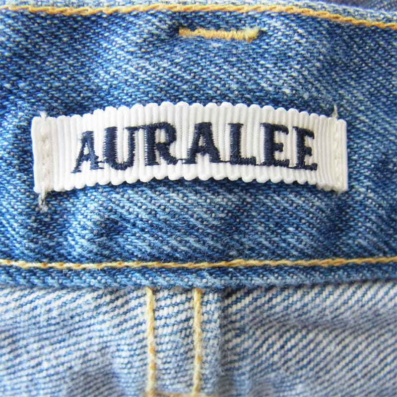 AURALEE A9SP04DM WASHED HARDTWISTDENIM 【新品、本物、当店在庫