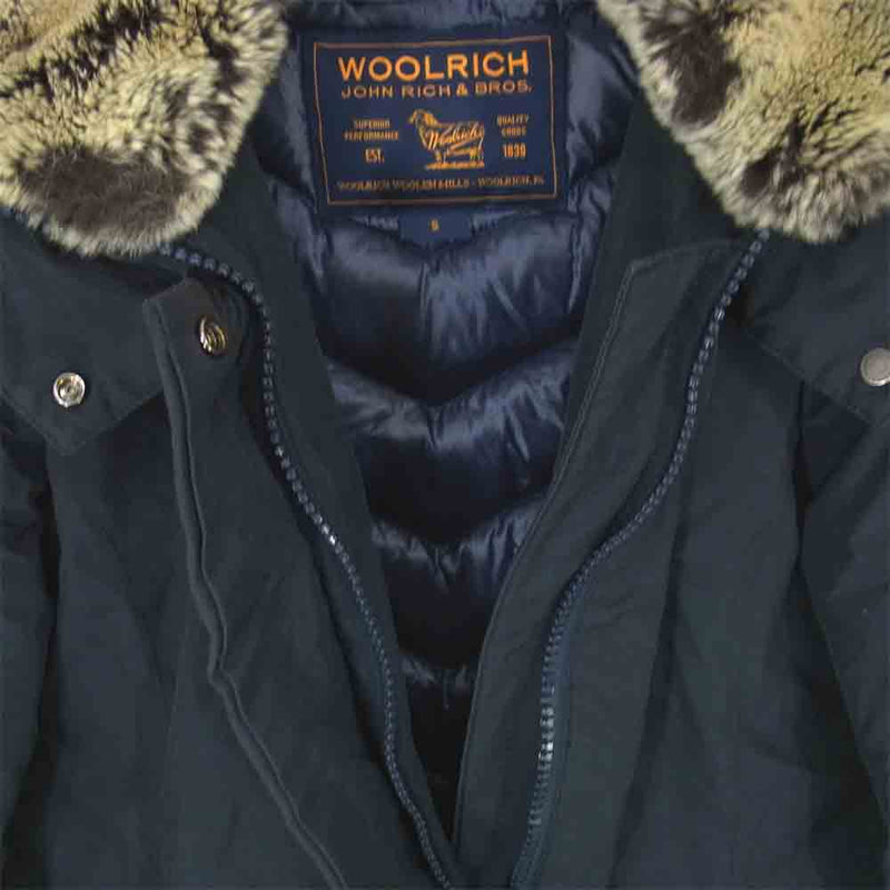 WOOLRICH ウールリッチ 国内正規品 BOW BRIDGE COAT ボウブリッジ ダウン ジャケット ブラック系 S【中古】