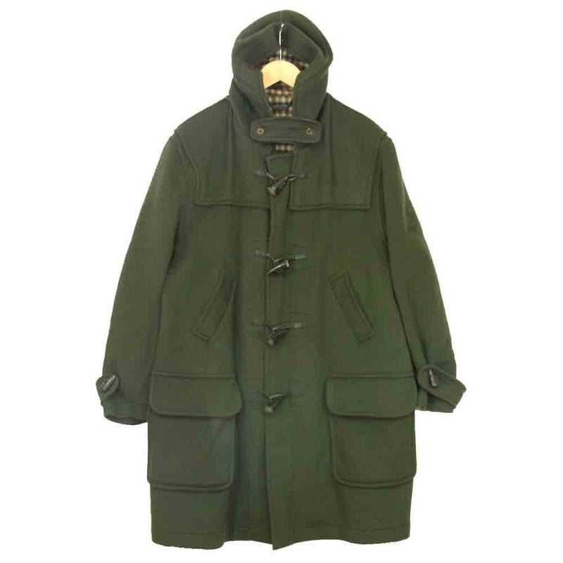 Aquascutum アクアスキュータム 英国製 ダッフルコート グリーン系 サイズ表記無【中古】