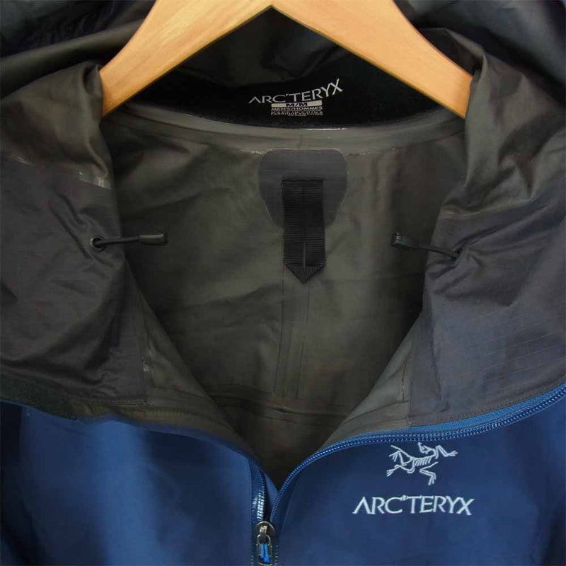 ARC'TERYX アークテリクス 10968-105270 BETA SL JACKET GORE-TEX べータ ゴアテックス ナイロン  ジャケット ネイビー系 M【中古】