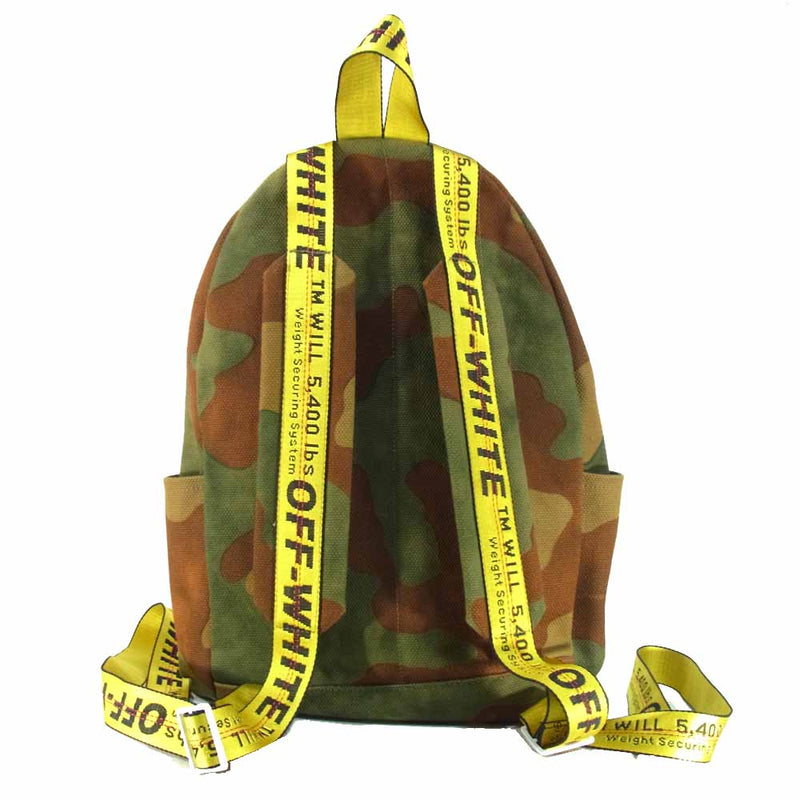 OFF-WHITE オフホワイト Diag Camo Backpack | labiela.com