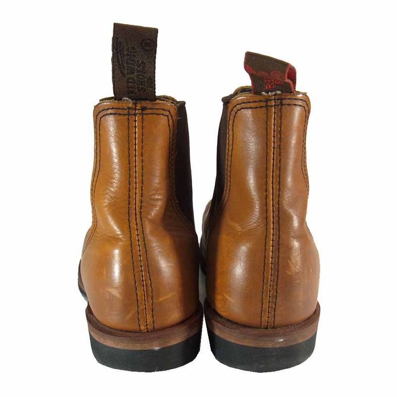 RED WING レッドウィング 2922 CHELSEA チェルシー サイドゴア ブーツ ライトブラウン系 26【中古】