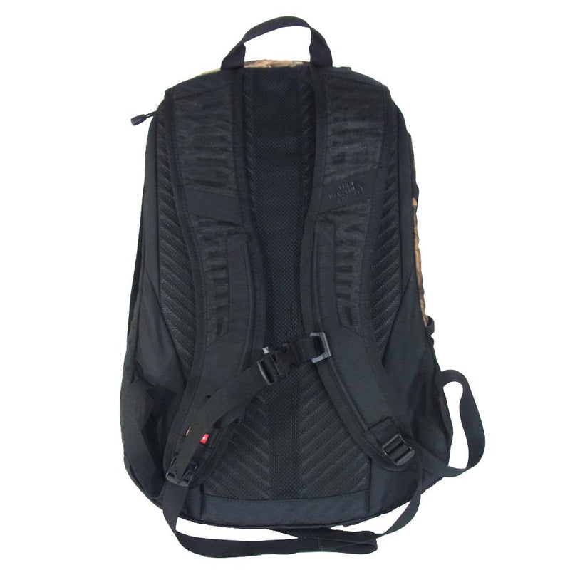 Supreme シュプリーム 16AW NF00CLG6 THE NORTH FACE ザノースフェイス Pocono Backpack 枯葉総柄  バックパック ブラウン系【美品】【中古】