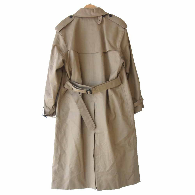 HYKE ハイク 183-17093 022 OVER SIZE TRENCH COAT ウールライナー付