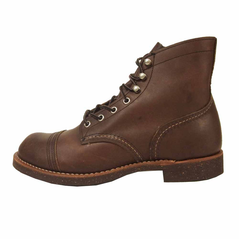 RED WING レッドウィング 8111 Iron Ranger アイアンレンジャー レザー ブーツ ブラウン系  26.5cm【新古品】【未使用】【中古】