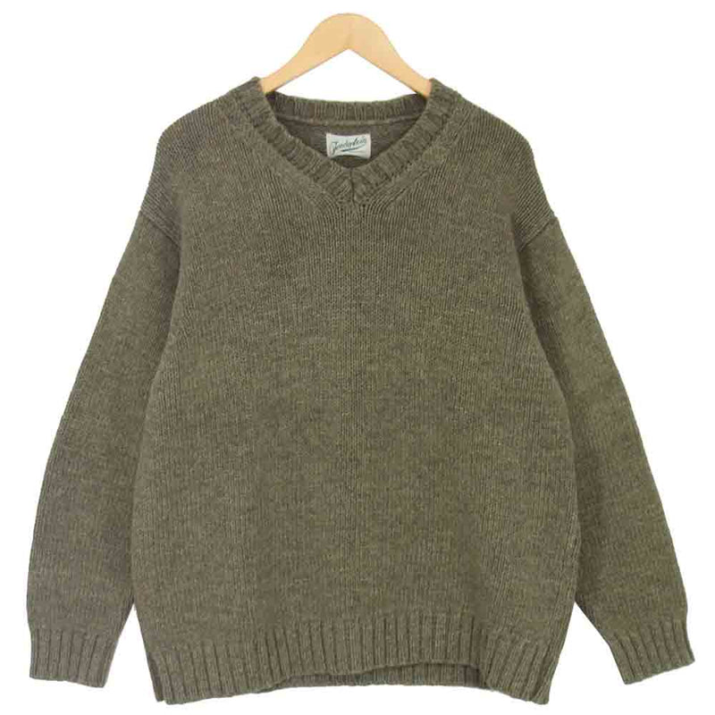 お得セット TENDERLOIN テンダーロイン V-NECK KNIT Sサイズ