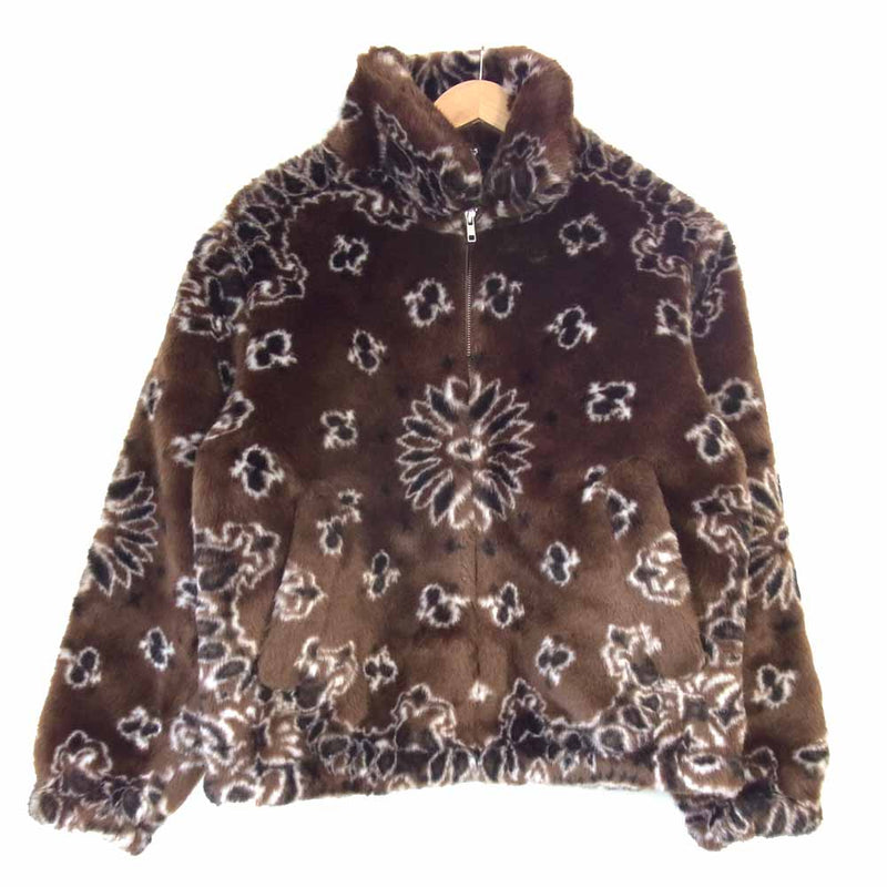 Supreme シュプリーム 21SS Bandana Faux Fur Bomber Jacket バンダナ