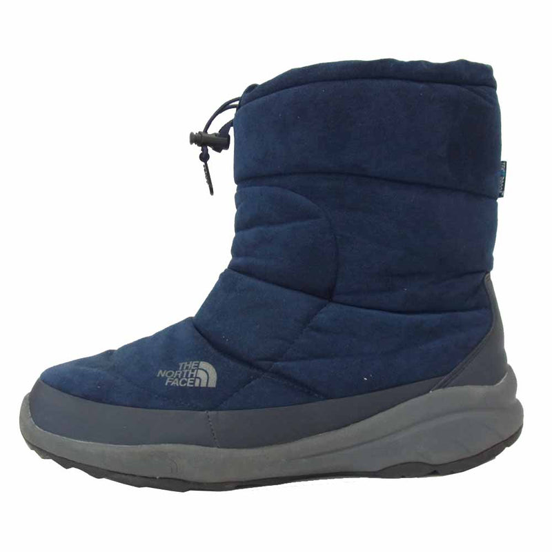 THE NORTH FACE ノースフェイス NF51681S Nuptse Bootie ウルトラスエード ヌプシブーツ スノーブーツ ネイビー系  28cm【中古】