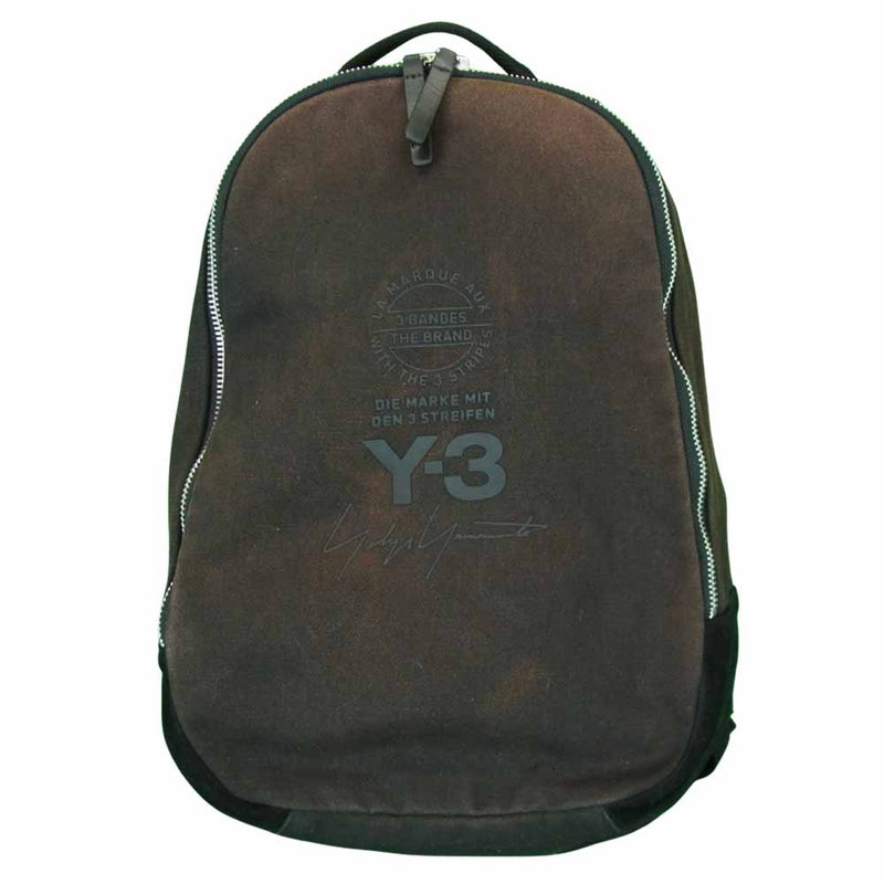 Yohji Yamamoto ヨウジヤマモト CY3487 Y-3 ワイスリー STREET BACKPACK ストリート バックパック  ブラック系【中古】