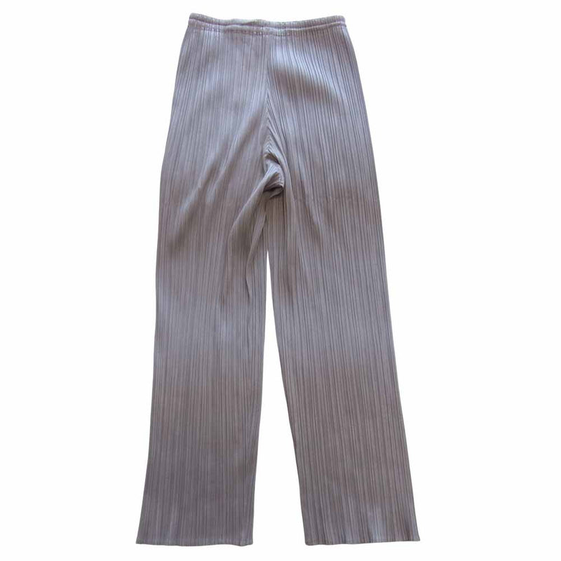 PLEATS PLEASE プリーツプリーズ PP04-JF609 ISSEY MIYAKE イッセイミヤケ プリーツ加工 パンツ グレー グレー系  1【中古】