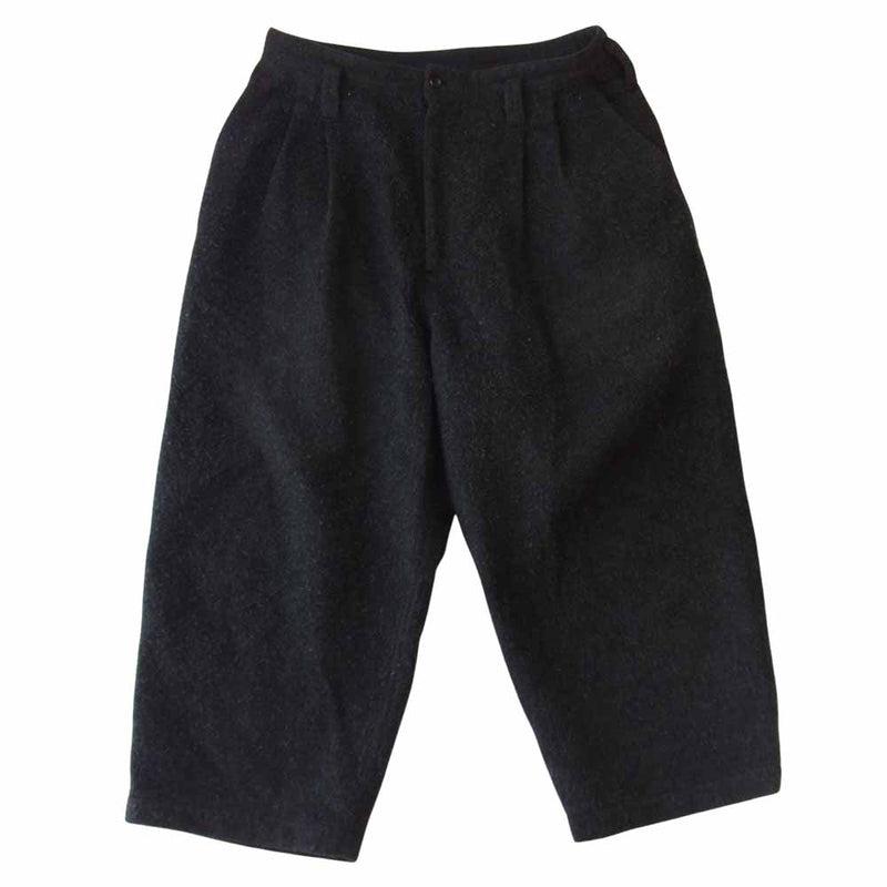 PORTER CLASSIC ポータークラシック WOOL & GAUZE WIDE PANTS ウール ガーゼ ワイド パンツ グレー系 XL【中古】