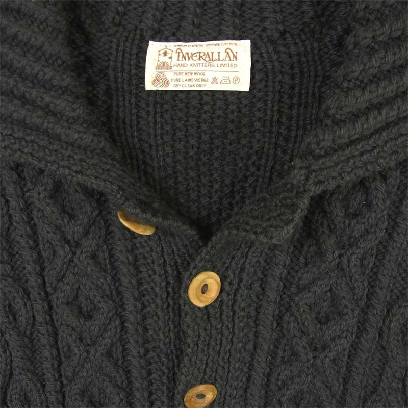 INVERALLAN インバーアラン 茶タグ 3A Lumber Cardigan ランバン