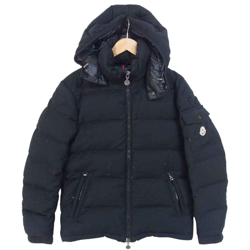 MONCLER モンクレール MONTGENEVRE モンジュネーブル ダウン ジャケット ダウンジャケット ブラック系 1【中古】