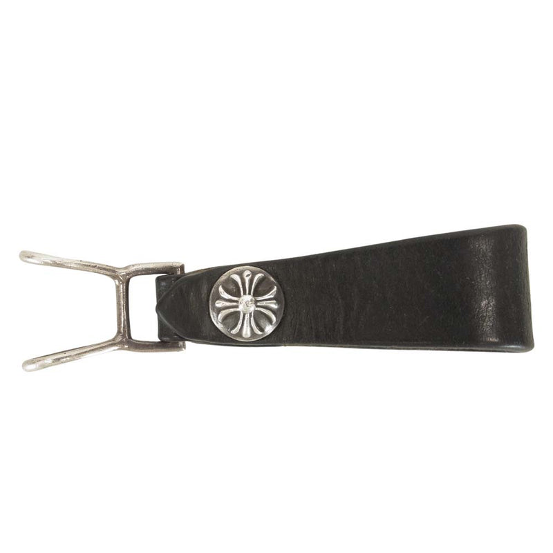 CHROME HEARTS クロムハーツ（原本無） BELT LOOP Wベルトループ クロスボタン シルバー系【中古】