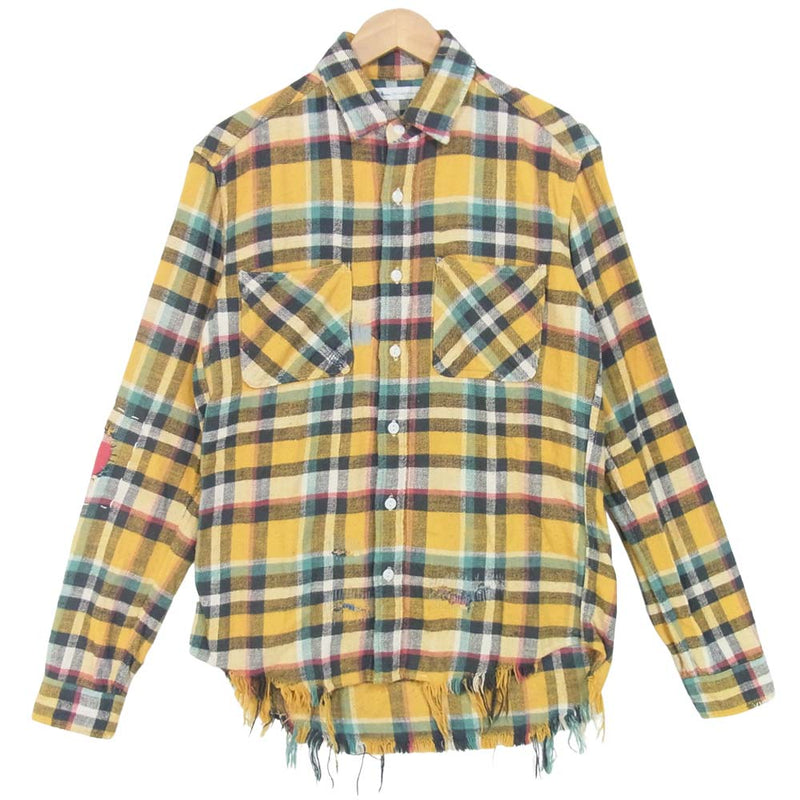 ロンハーマン CORD CHECK SHIRT ネルシャツ 定番 8820円引き