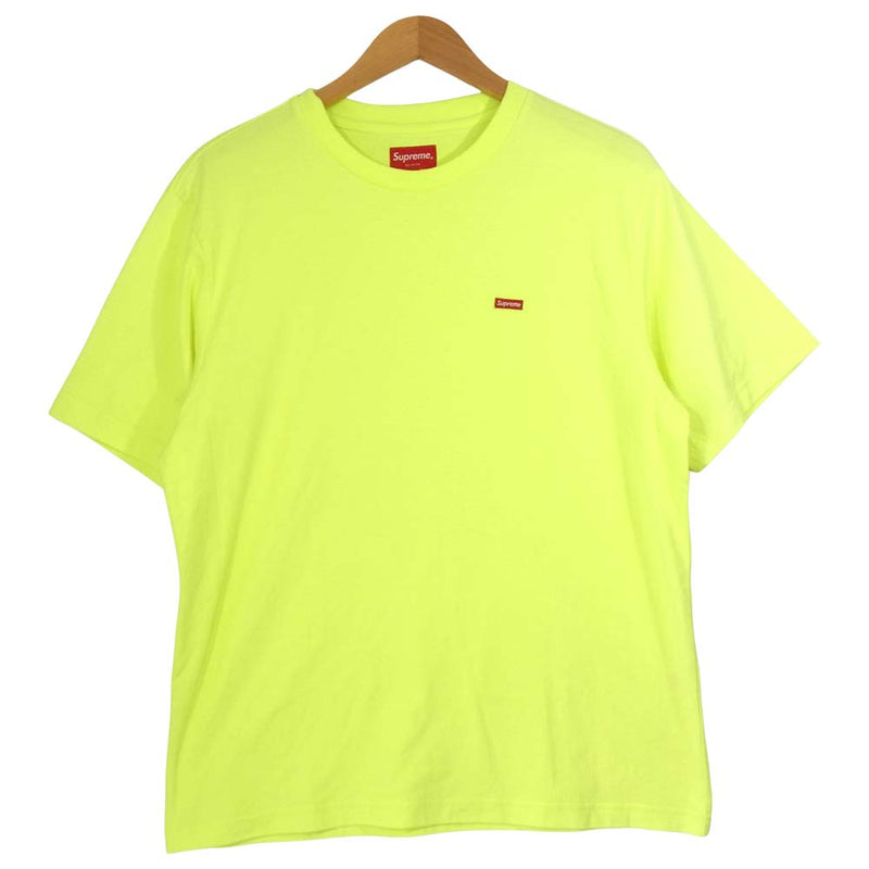 ブランド 新品 Supreme シュプリーム BOX LOGO TEE Tシャツ 黄緑 L