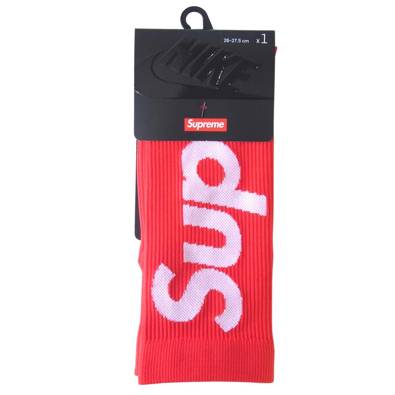 男女兼用 Supreme ソックス レッド 26-27.5㎝ - 通販 - raulcampoverde.com