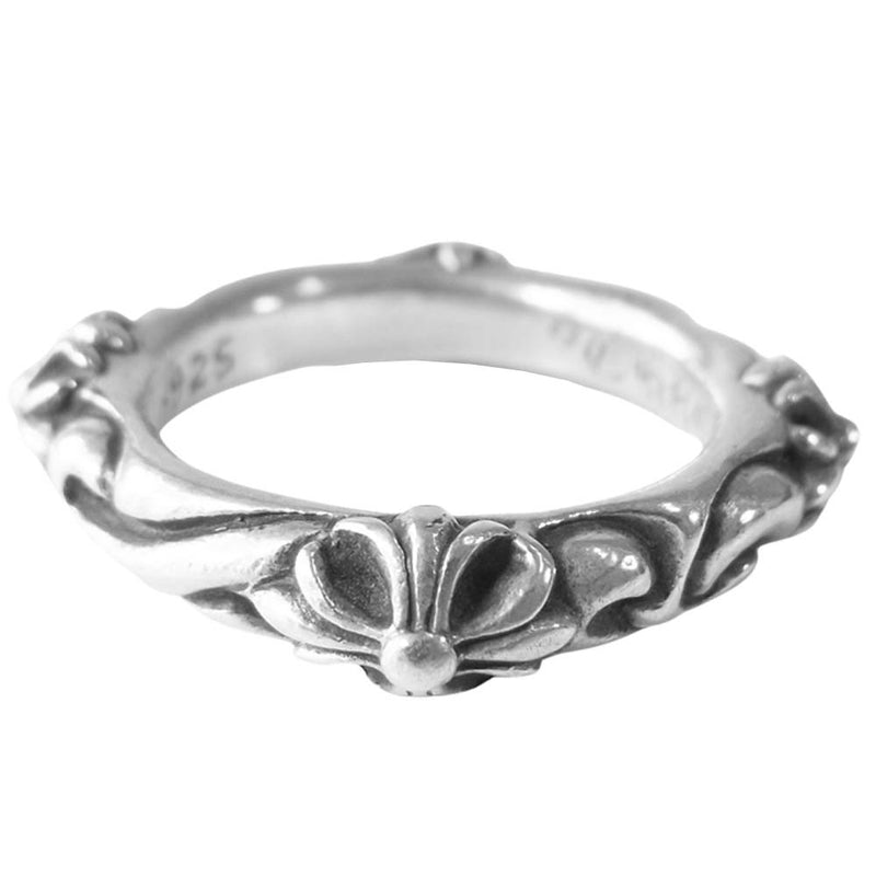 CHROME HEARTS クロムハーツ（原本無） SBT バンド リング シルバー系 17号程度【中古】