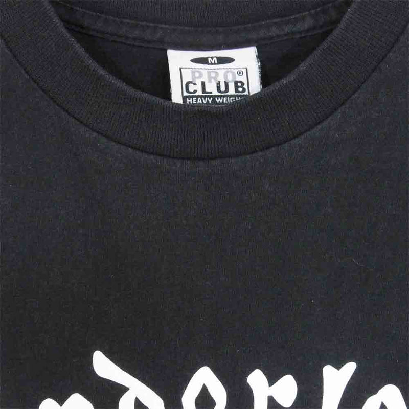 TENDERLOIN テンダーロイン TEE L/S OE ボルネオスカル プリント ロンT カットソー ブラック系 M【中古】