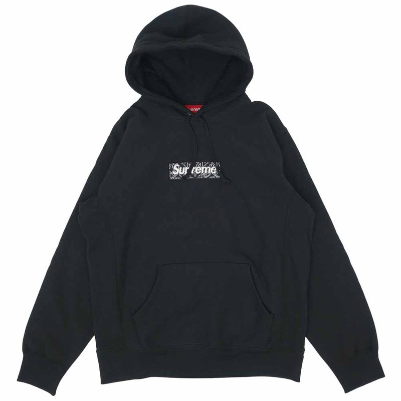 Supreme シュプリーム 19AW Bandana Box Logo Hooded Sweatshirt