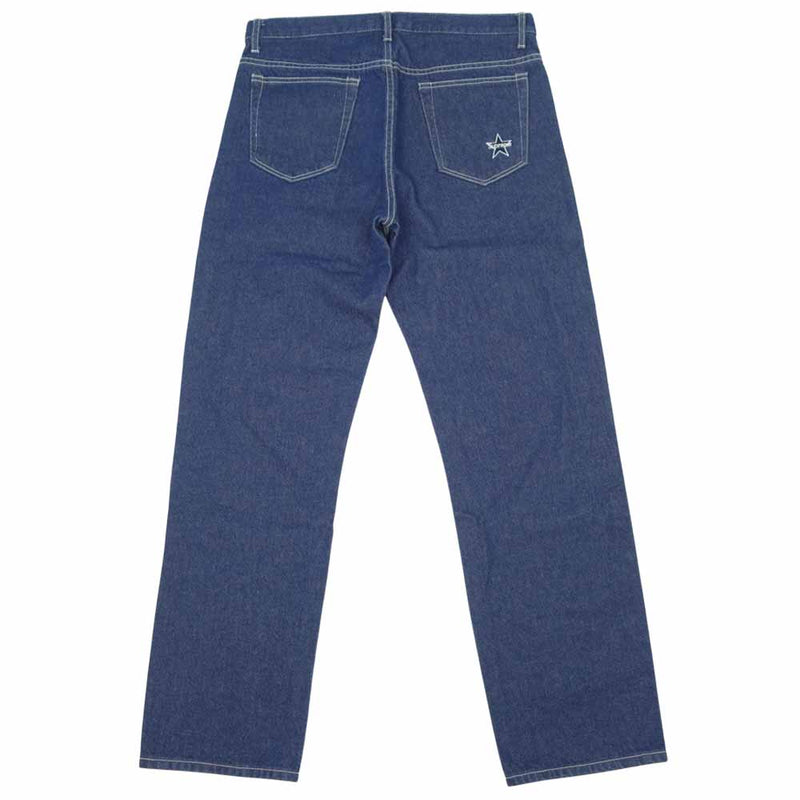 Supreme シュプリーム 21SS Regular Jean Rinsed Blue レギュラー ジーンズ デニム パンツ インディゴブルー系  32【美品】【中古】