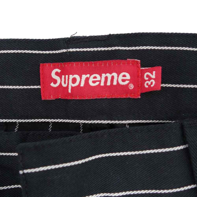 極美品】supreme velvet work ショートパンツ 32 黒-