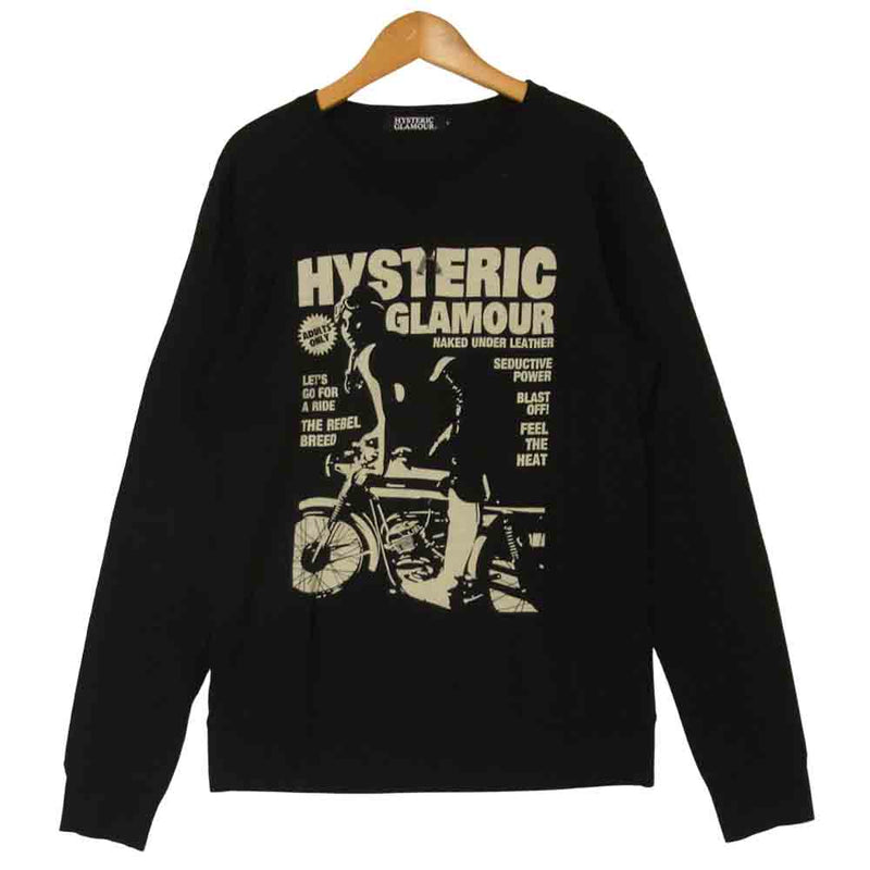 最も優遇の HYSTERIC GLAMOUR Tシャツ ブラック 長袖 econet.bi