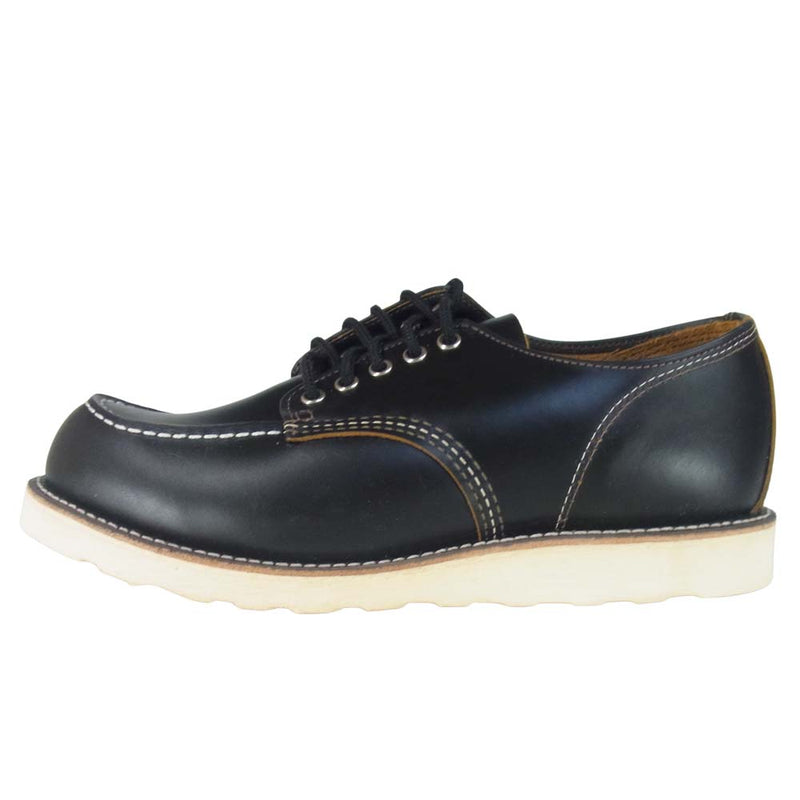 RED WING レッドウィング 9894 Irish Setter Oxford アイリッシュセッター オックスフォード ブラッククロンダイク 茶芯  犬タグ 復刻 ブラック系 10.5D【極上美品】【中古】