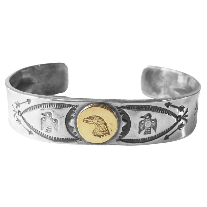 LARRY SMITH 18K EAGLE FACE BANGLE ラリースミス 18金 イーグル